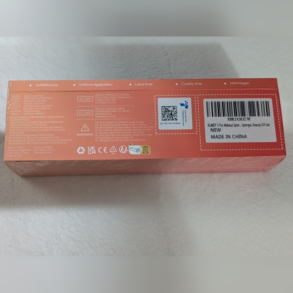 New - Two Boxes: Beakey BounBoun Wonder Blender Sponge Set (Each Box 5 Sponges) - Picture 3 of 3